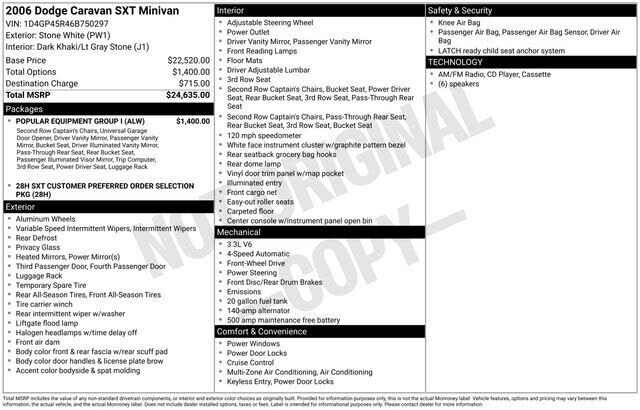 2006 DODGE Caravan