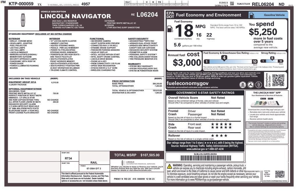 2024 LINCOLN Navigator L