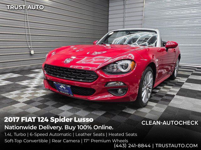 2017 FIAT 124 Spider