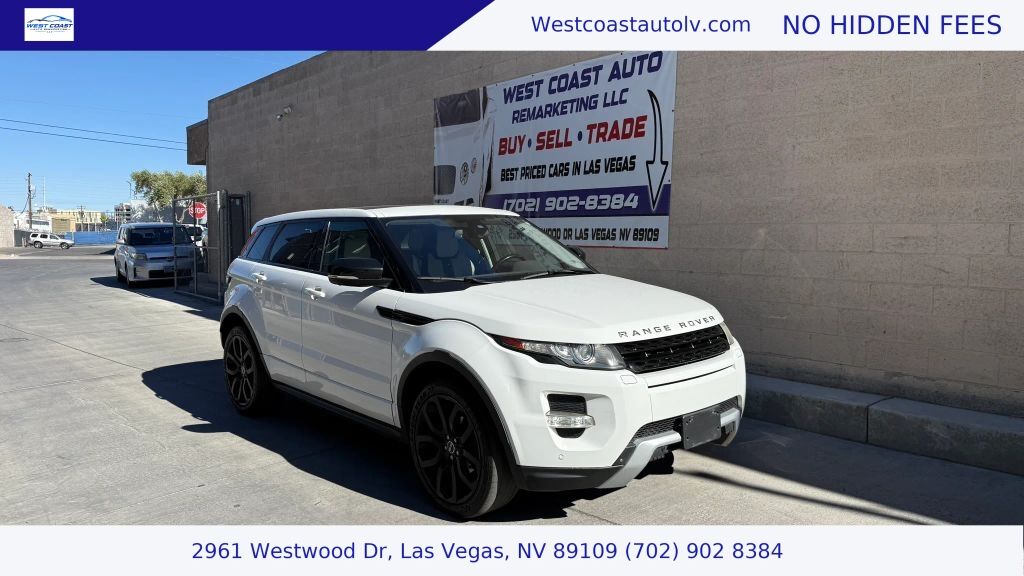 2012 LAND ROVER Range Rover Evoque