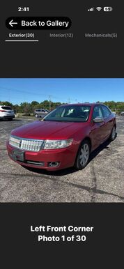 2009 LINCOLN MKZ