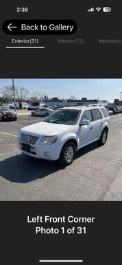 2008 MERCURY Mariner