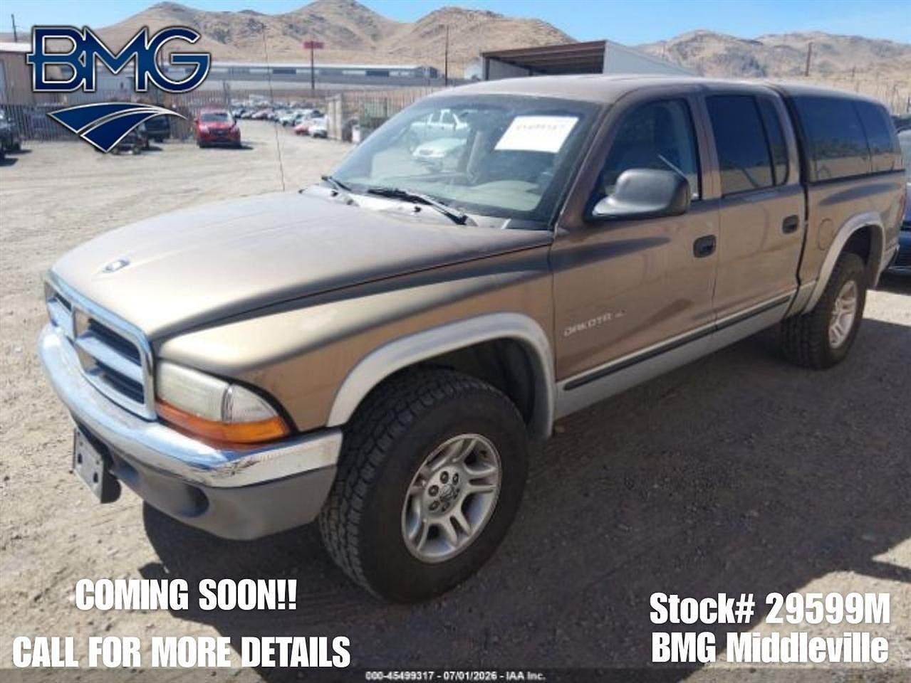 2001 DODGE Dakota