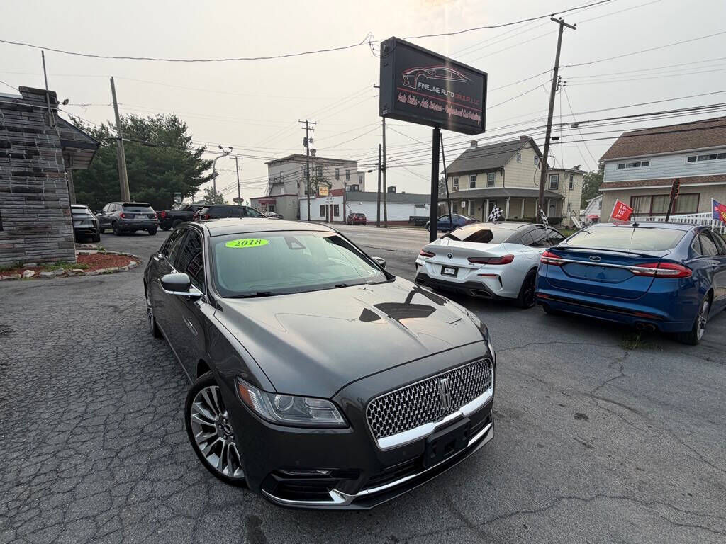 2018 LINCOLN Continental