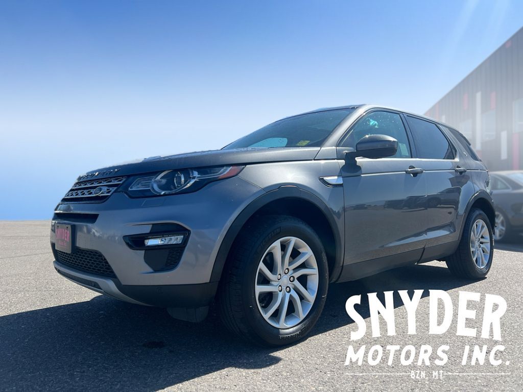 2016 LAND ROVER Discovery Sport