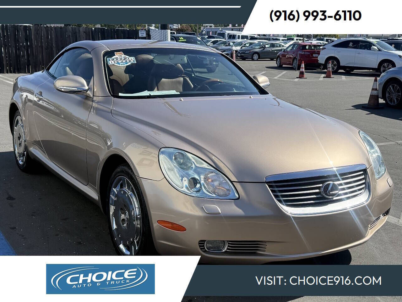 2002 LEXUS SC