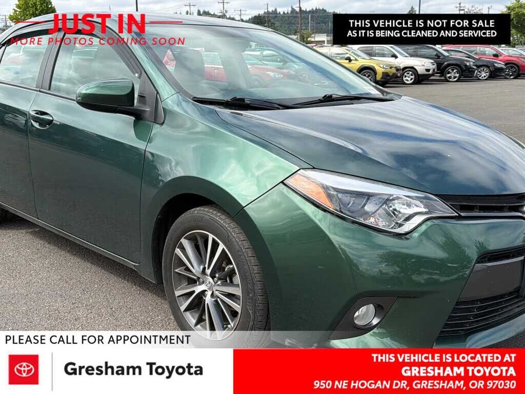 2016 TOYOTA Corolla