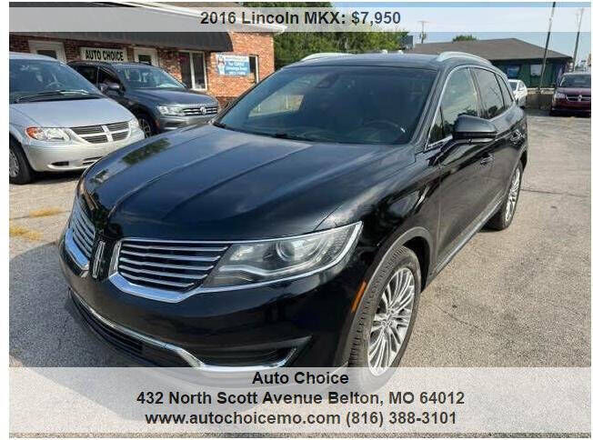 2016 LINCOLN MKX