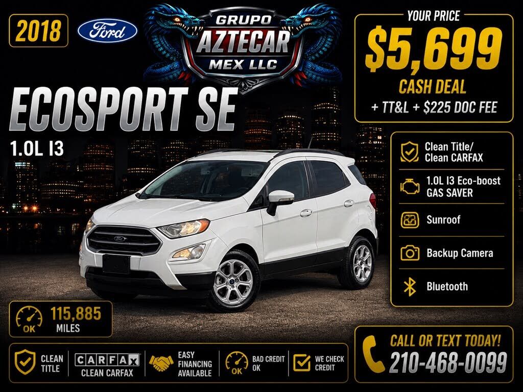 2018 FORD Ecosport