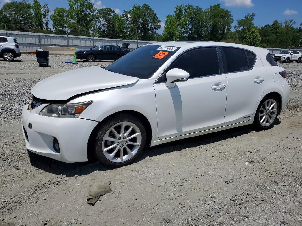 2012 LEXUS CT