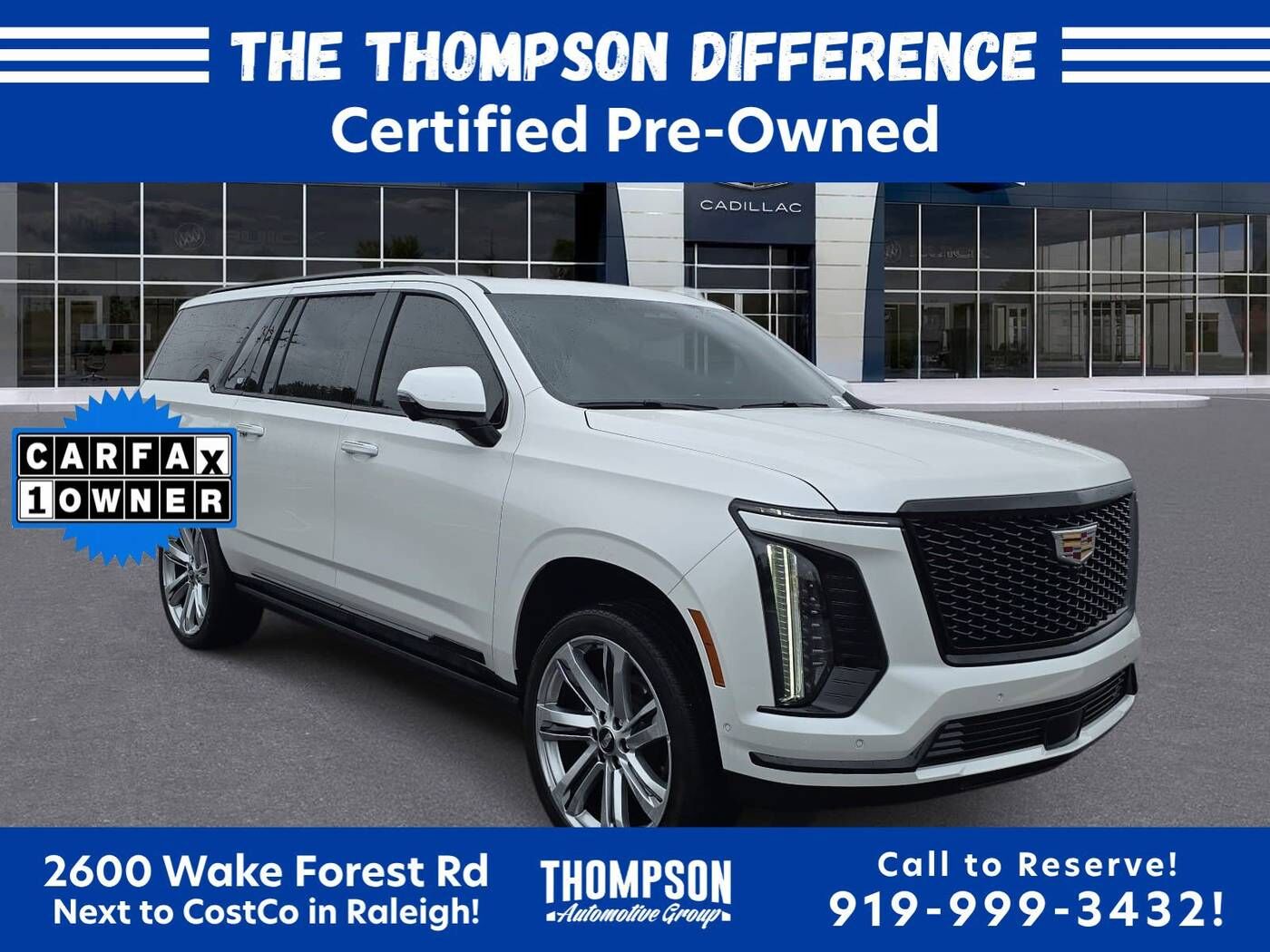 2025 CADILLAC Escalade ESV