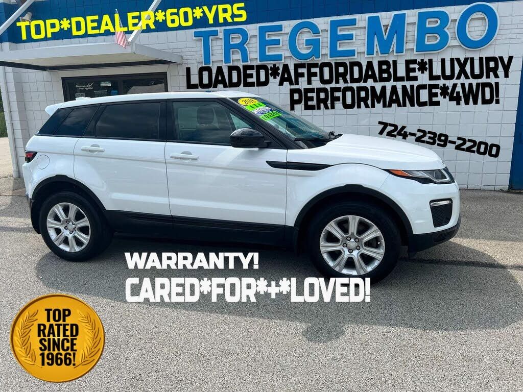 2018 LAND ROVER Range Rover Evoque