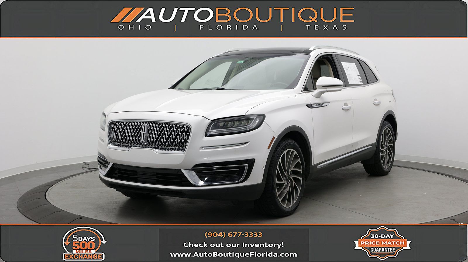 2019 LINCOLN Nautilus