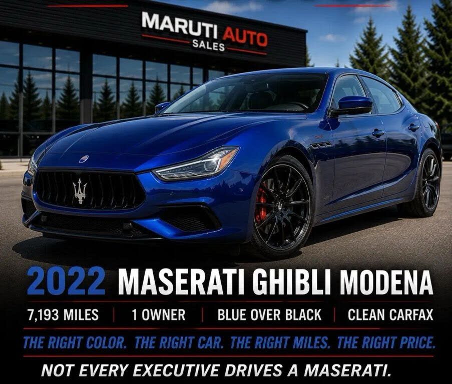 2022 MASERATI Ghibli