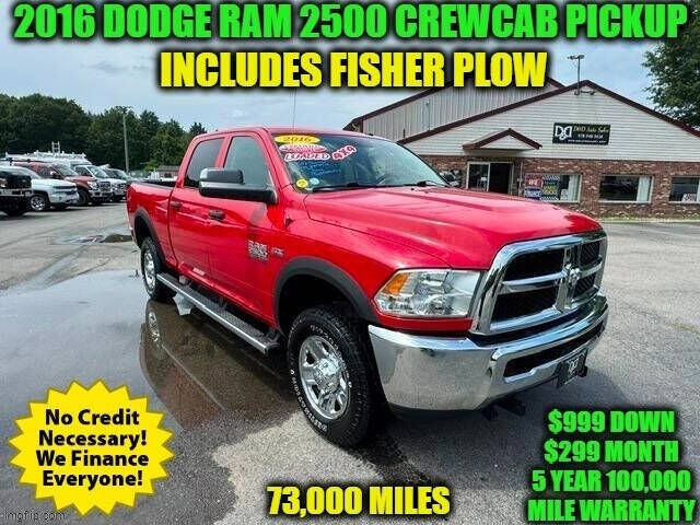 2016 RAM 2500