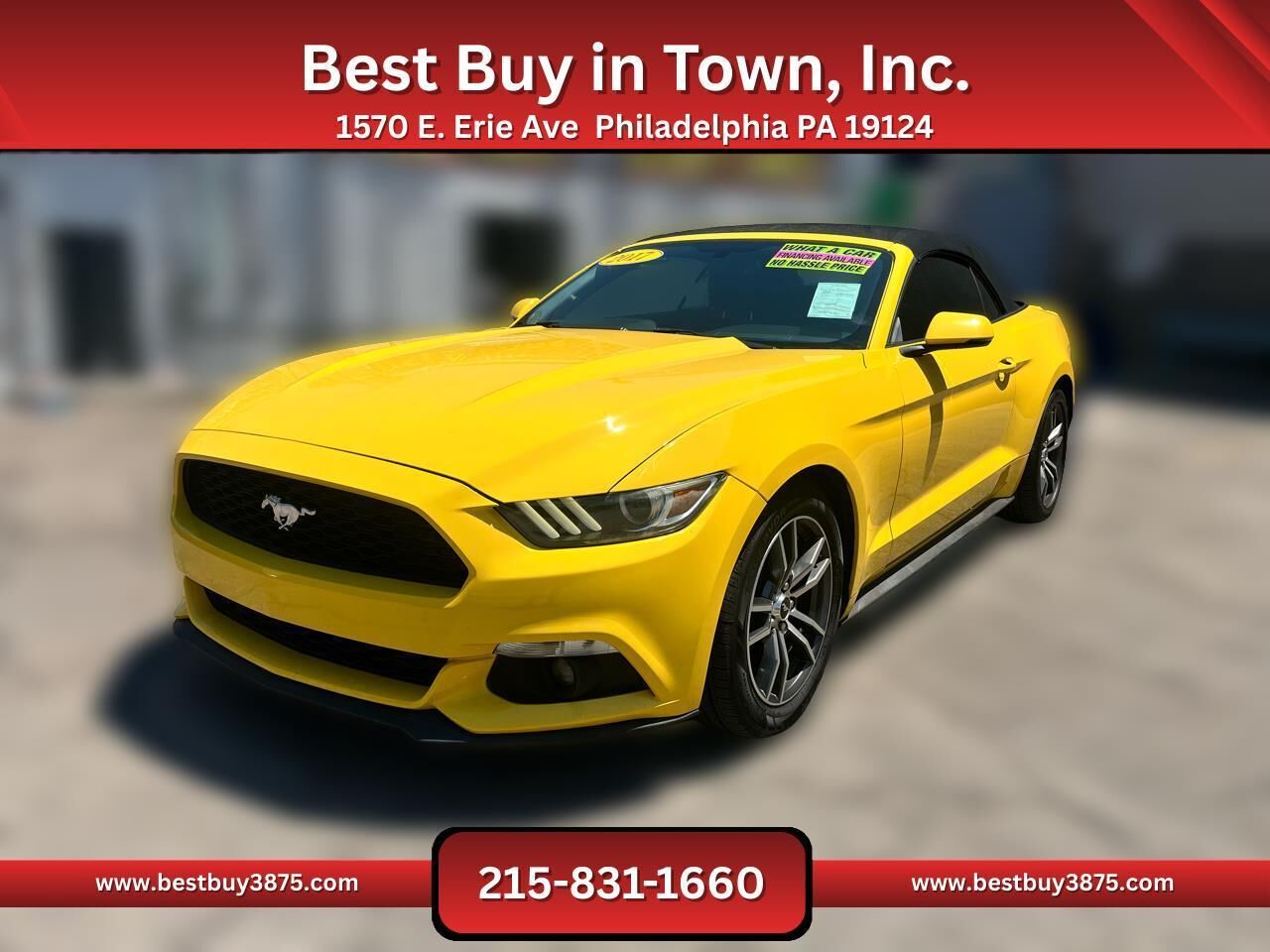 2017 FORD Mustang
