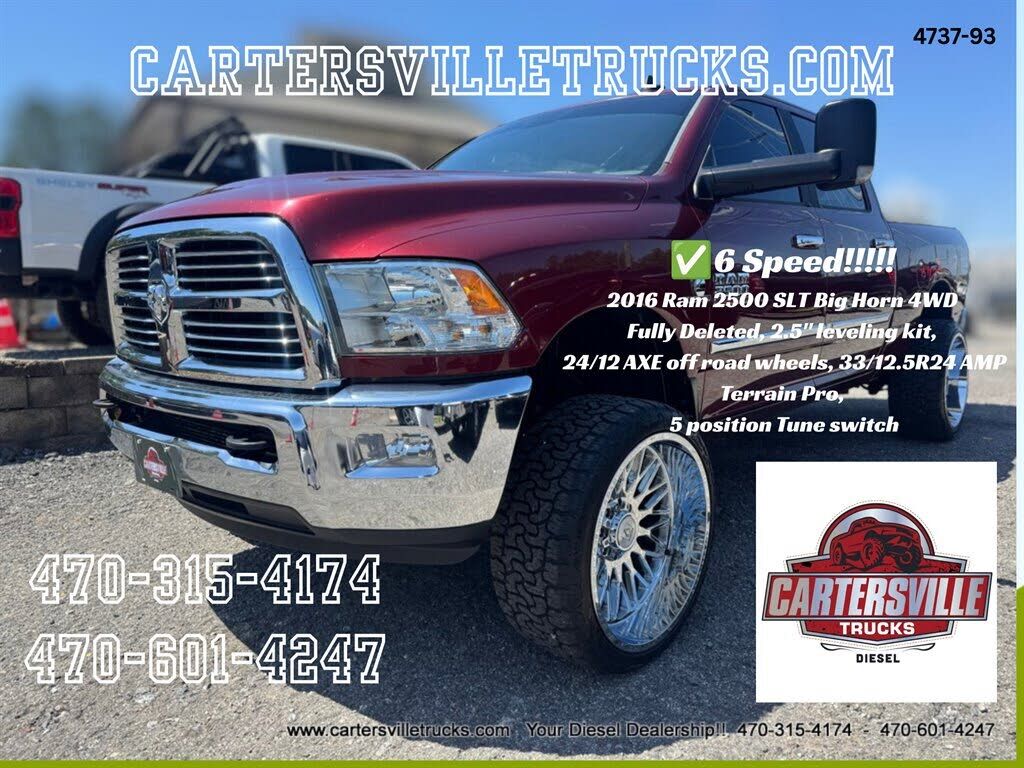 2016 RAM 2500