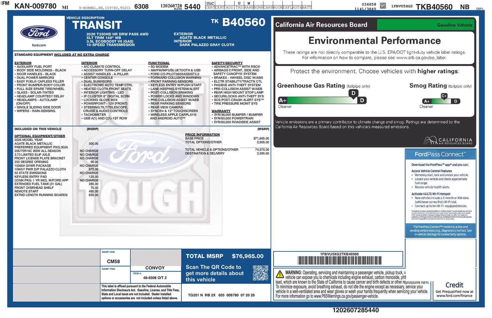 2026 FORD Transit