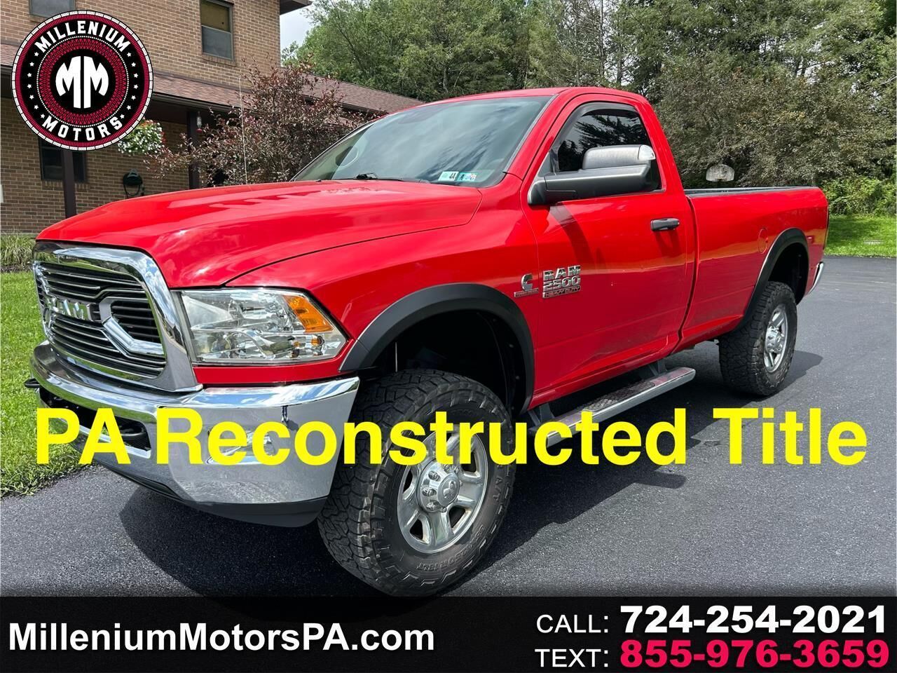 2016 RAM 2500