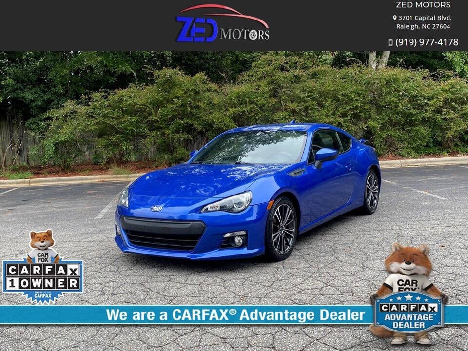 2015 SUBARU BRZ