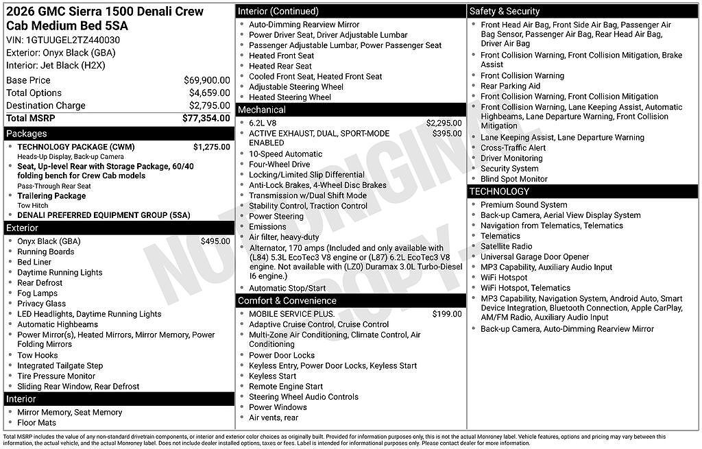 2026 GMC Sierra