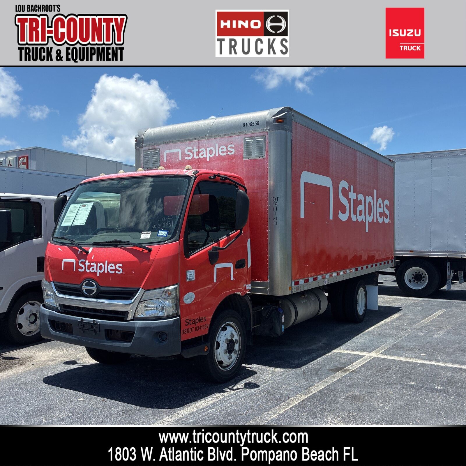 2018 HINO XJC740 / XFC740