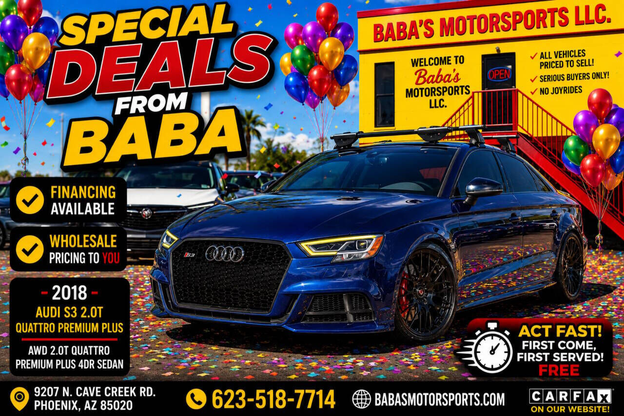 2018 AUDI S3