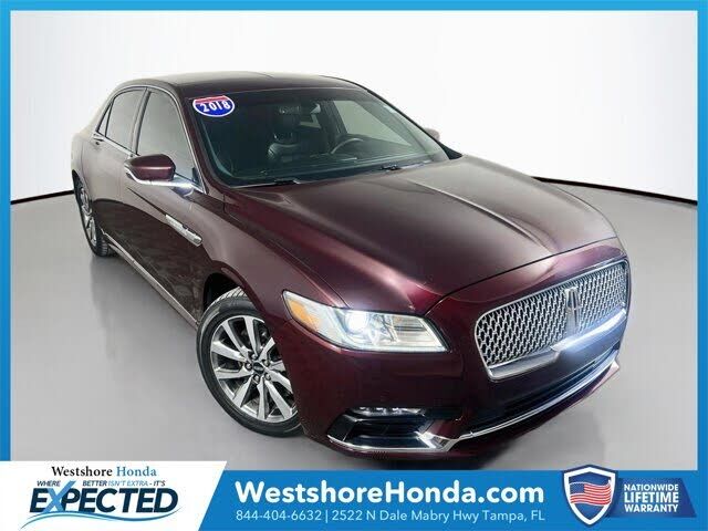 2018 LINCOLN Continental