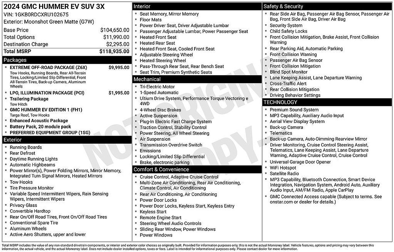 2024 GMC Hummer EV SUV