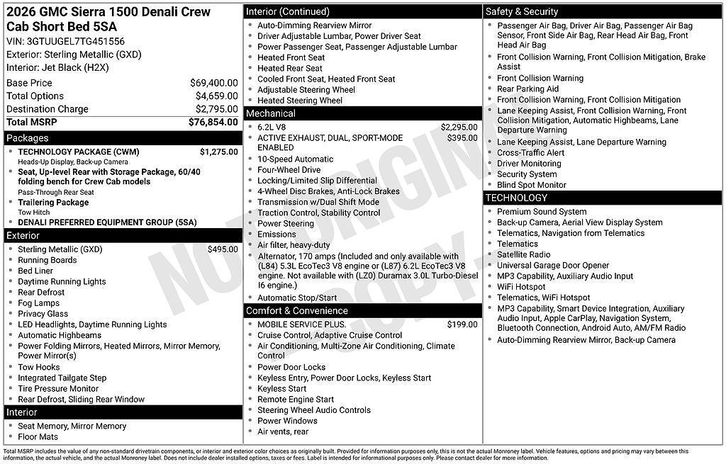 2026 GMC Sierra