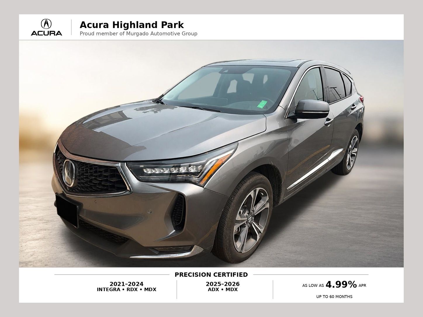 2022 ACURA RDX