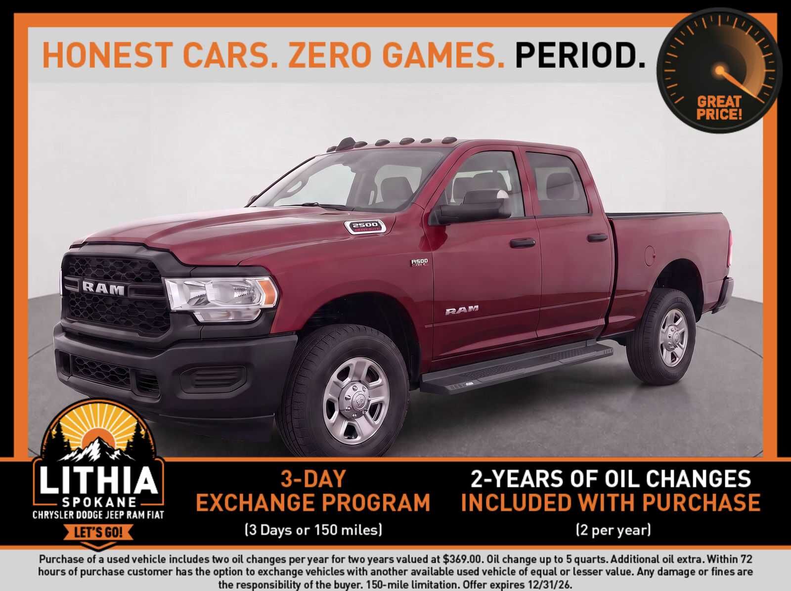 2022 RAM 2500