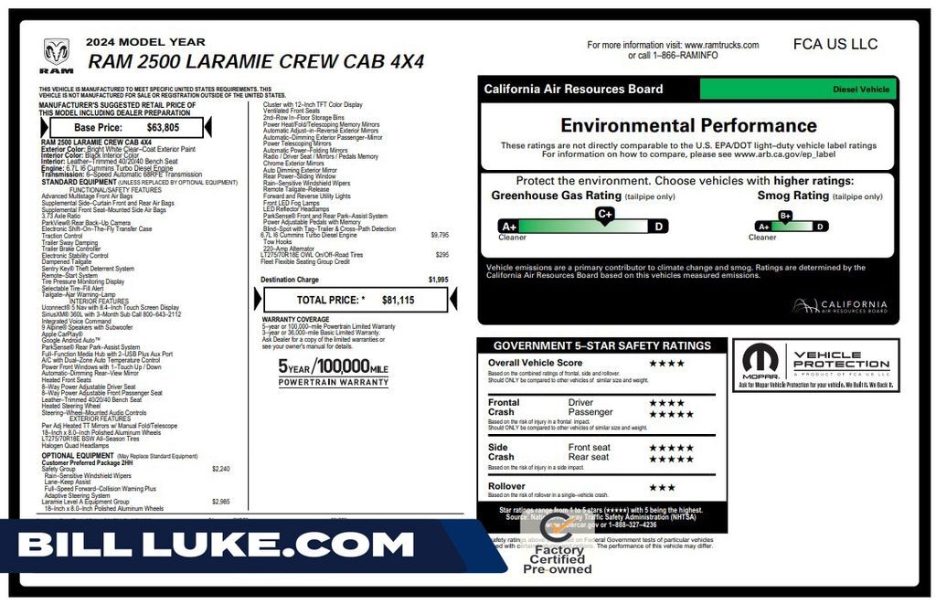 2024 RAM 2500