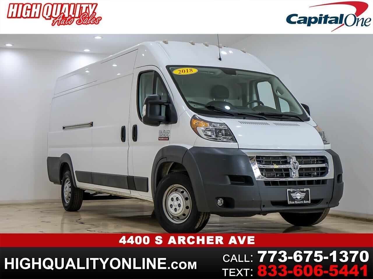 2018 RAM Promaster 3500