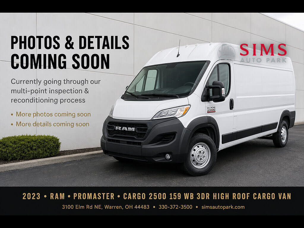 2023 RAM Promaster 2500