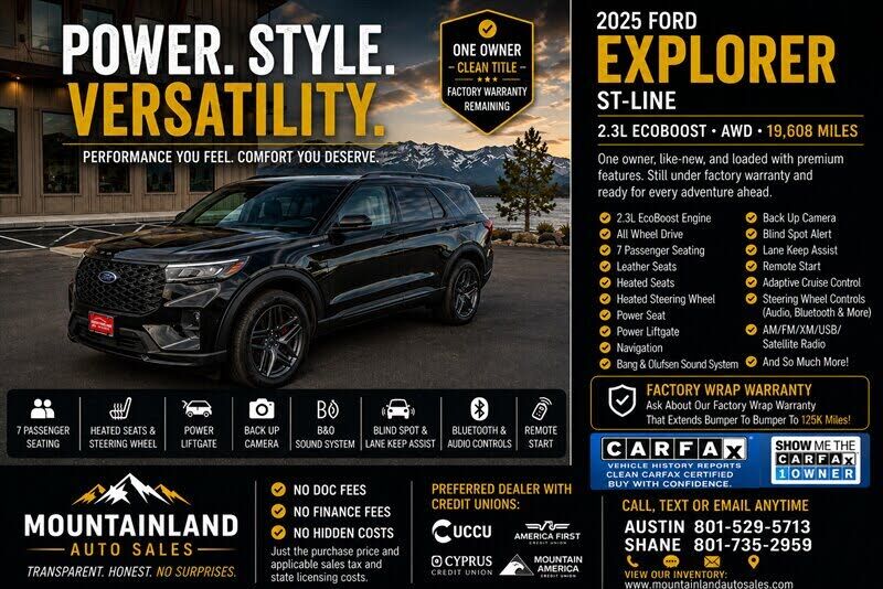 2025 FORD Explorer