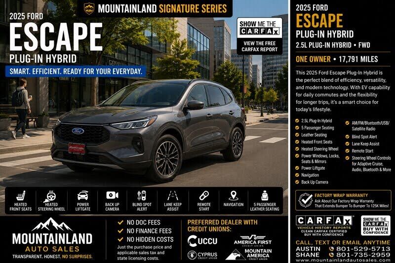 2025 FORD Escape
