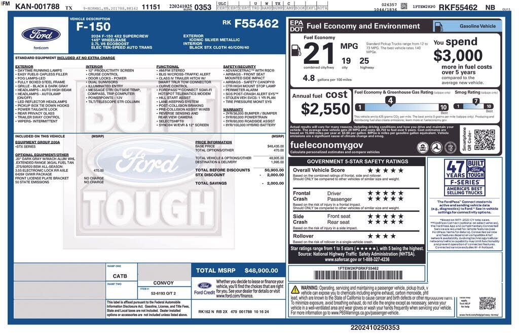 2024 FORD F-150