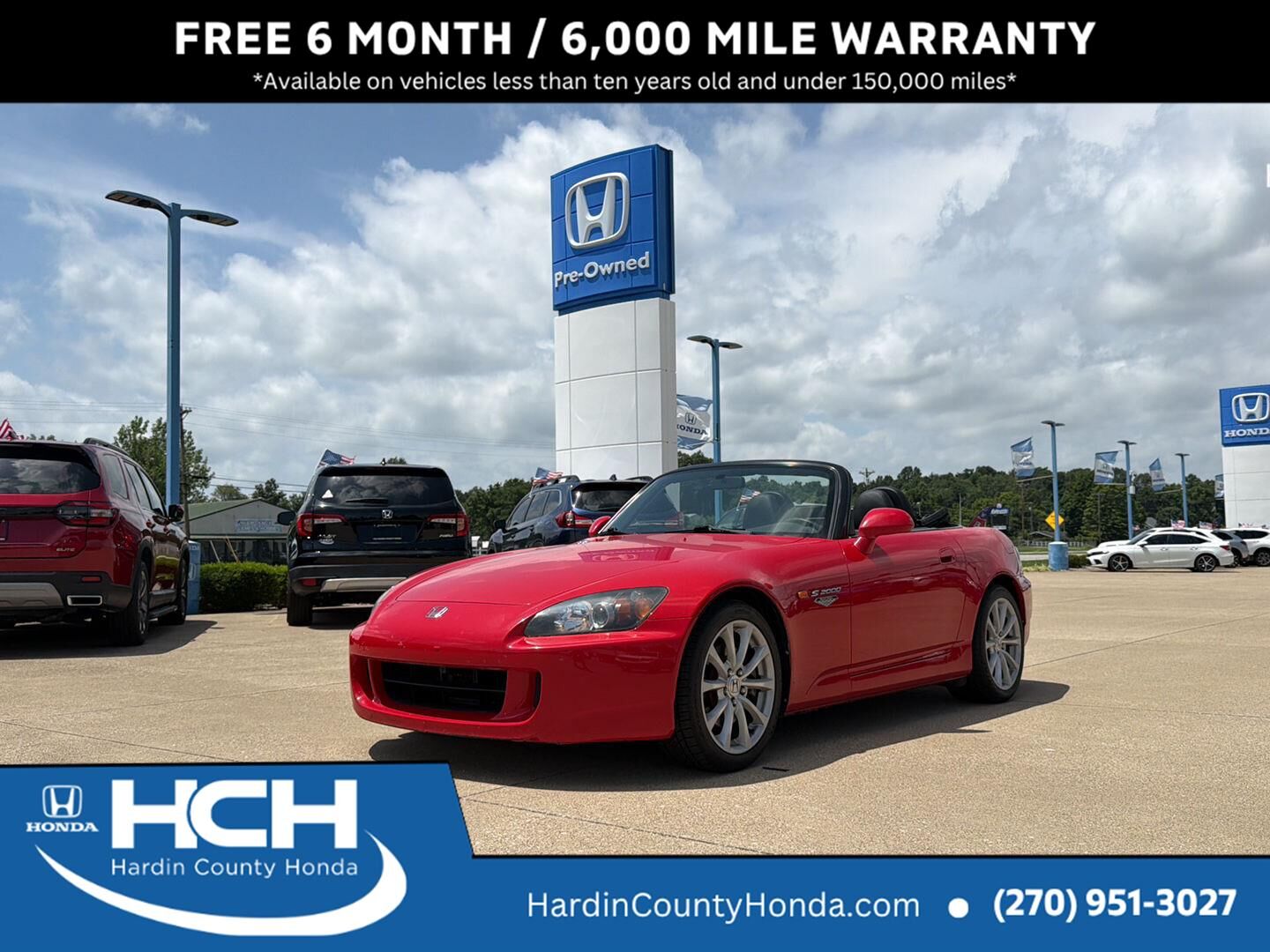 2007 HONDA S2000