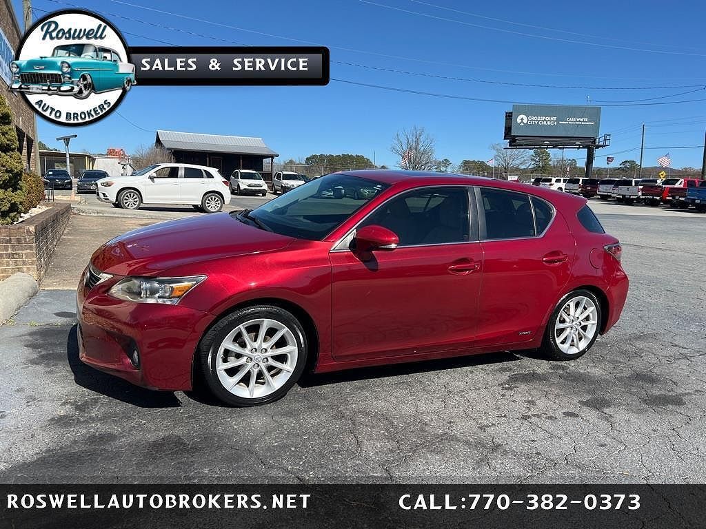 2012 LEXUS CT