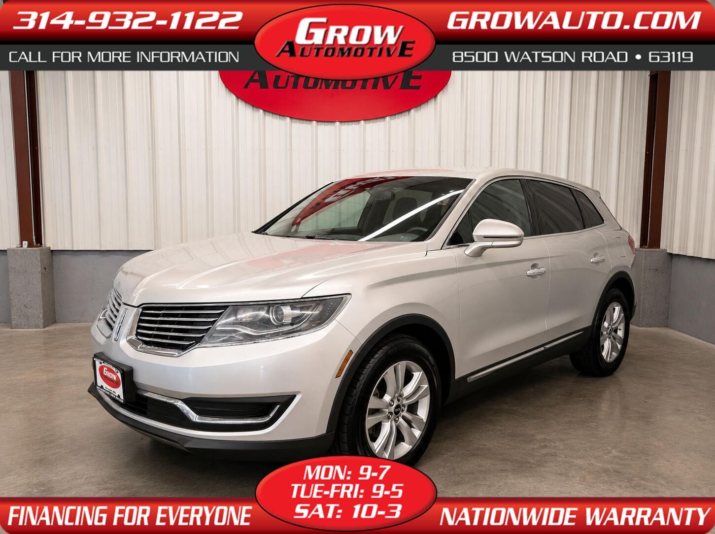 2016 LINCOLN MKX