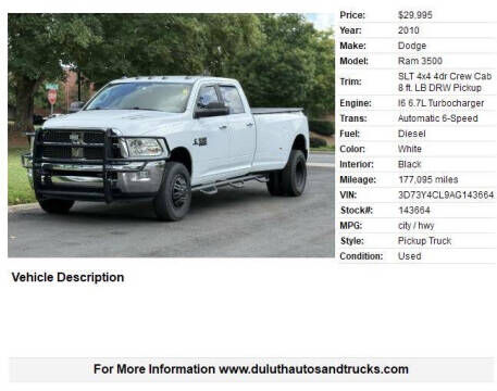 2010 DODGE Ram