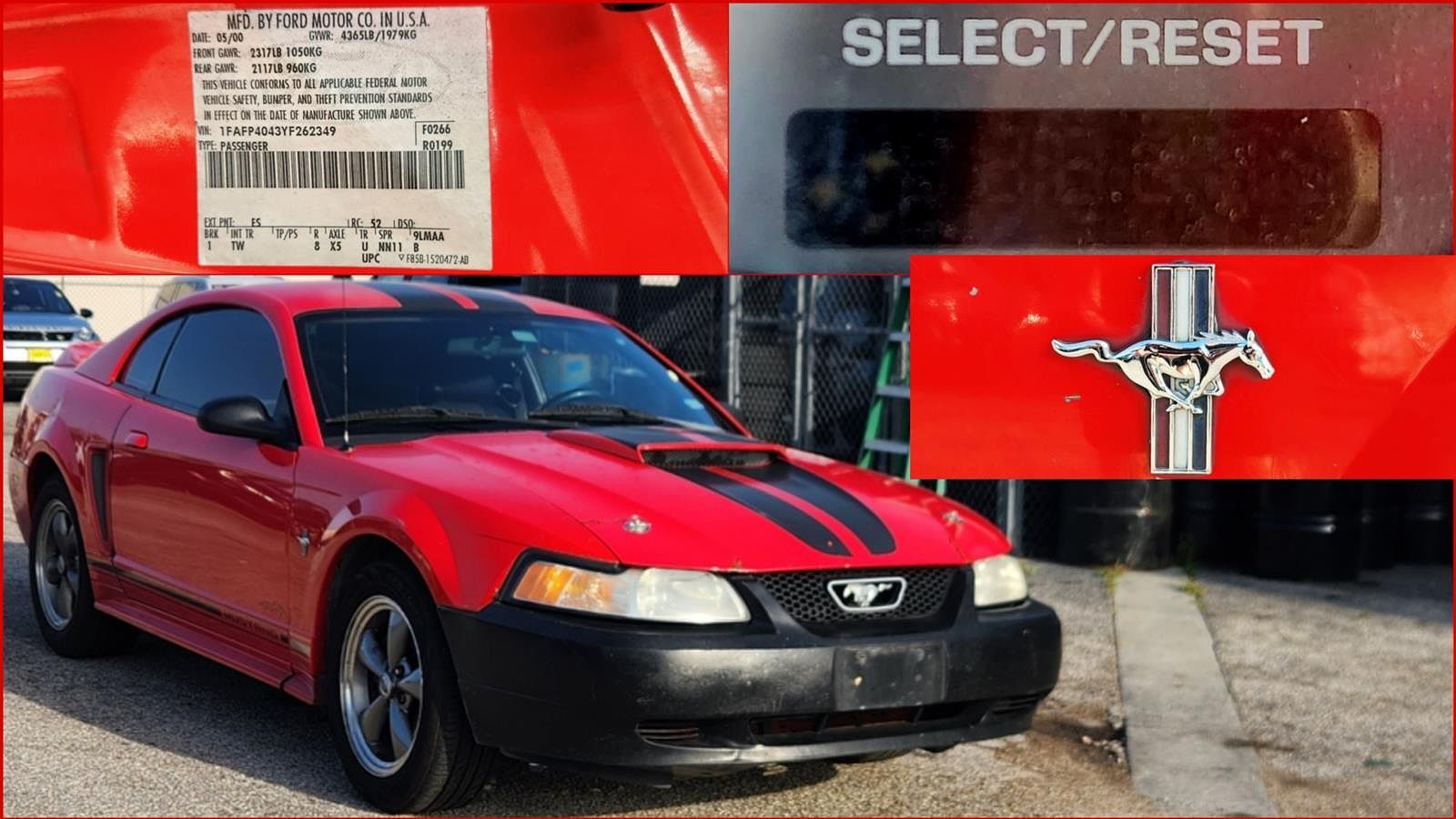 2000 FORD Mustang