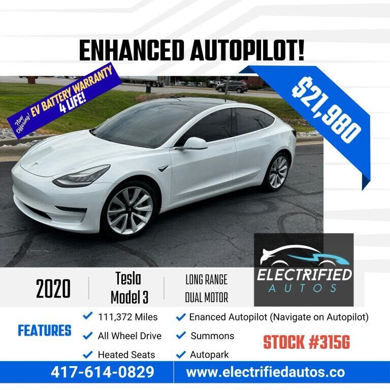 2020 TESLA Model 3