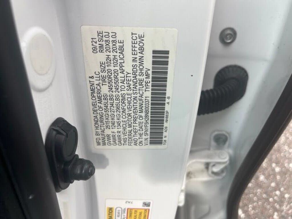 2022 HONDA Pilot