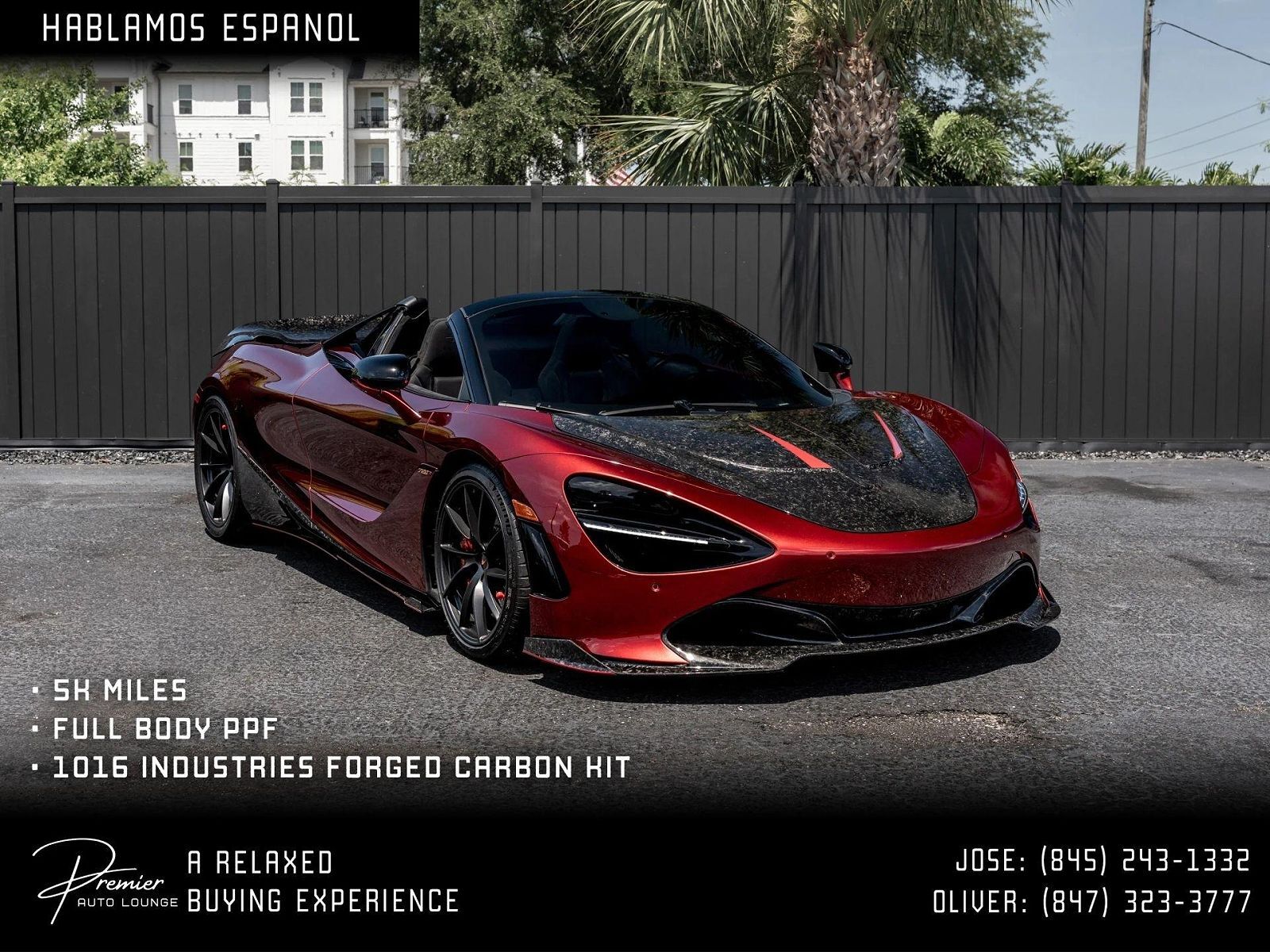 2020 MCLAREN 720S
