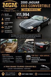 2000 JAGUAR XK8