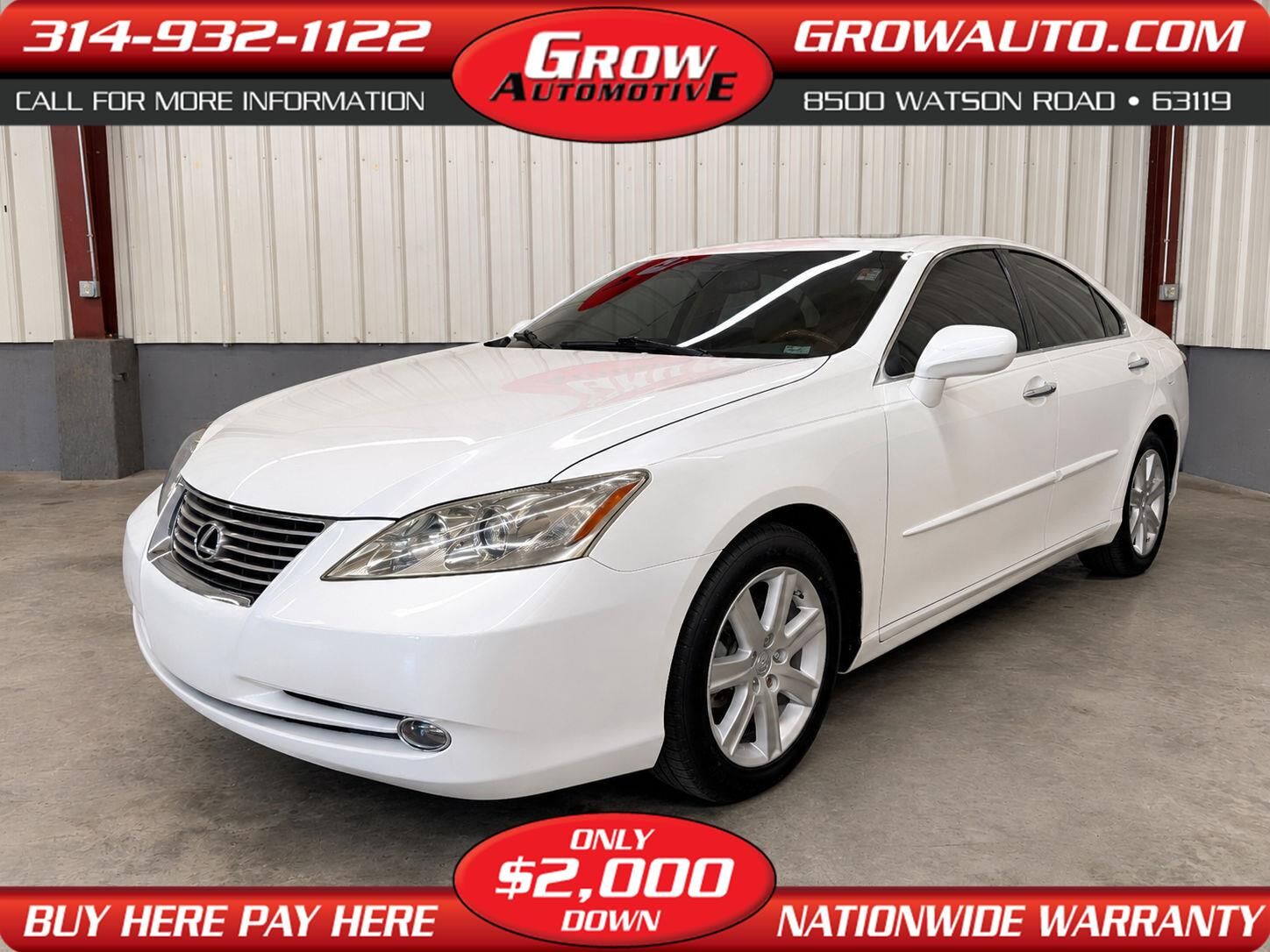 2008 LEXUS ES