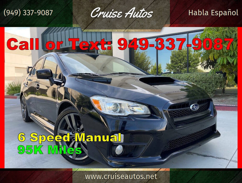 2016 SUBARU WRX