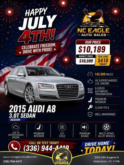 2015 AUDI A8